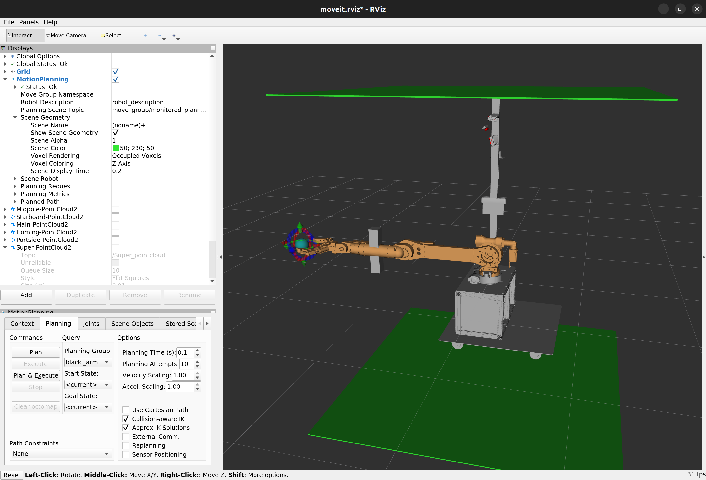 Blacki mobile manipulator platform
