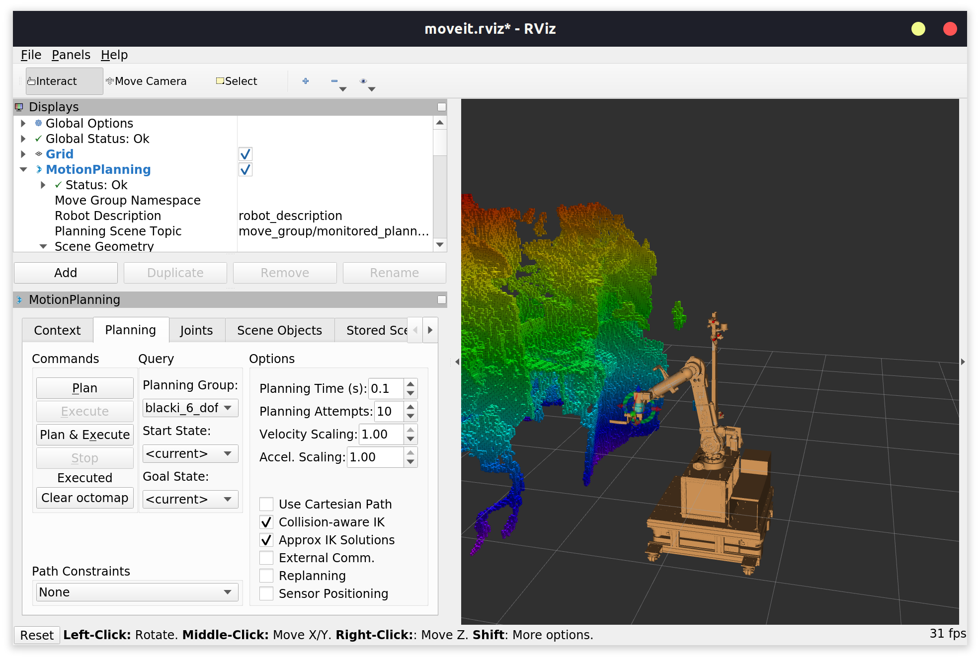 Blacki mobile manipulator platform