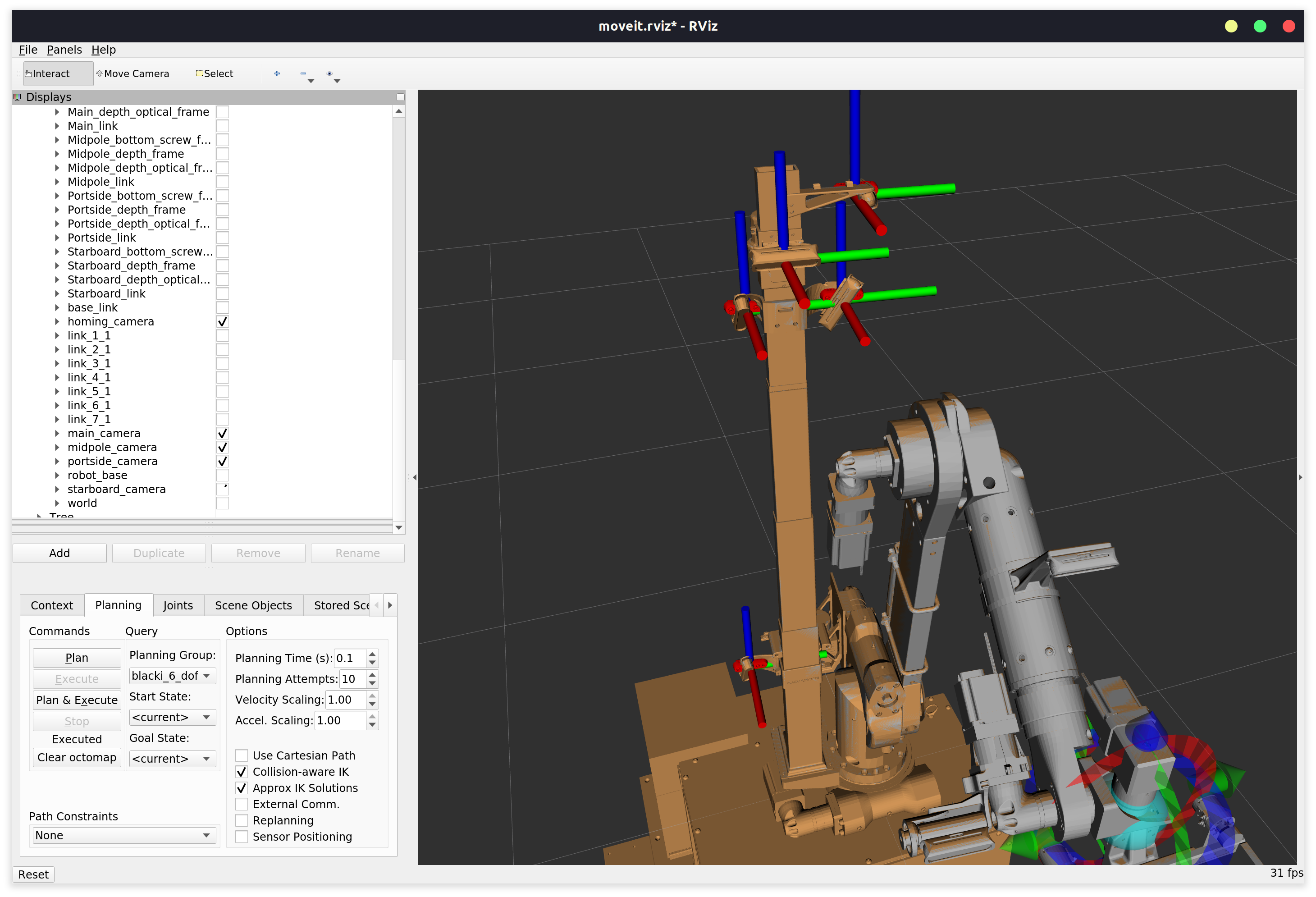 Blacki mobile manipulator platform